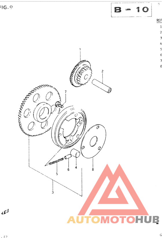 Муфта стартера
