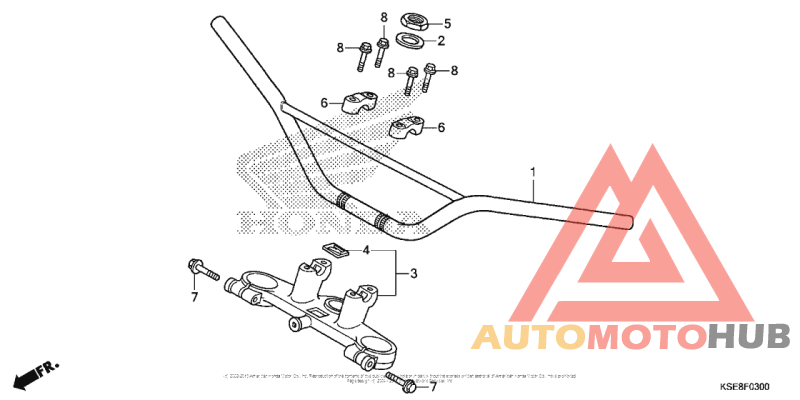 Handlebar + Top Bridge