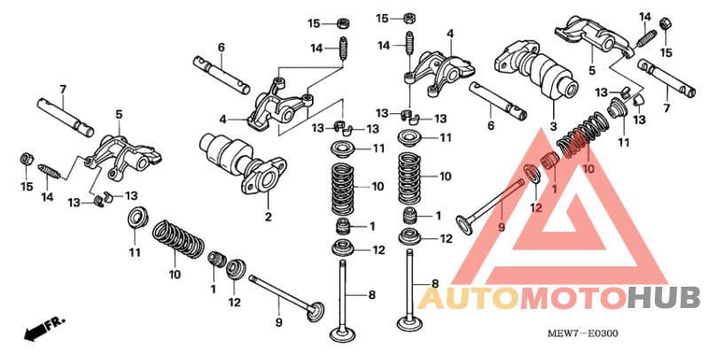 Распред вал/клапана