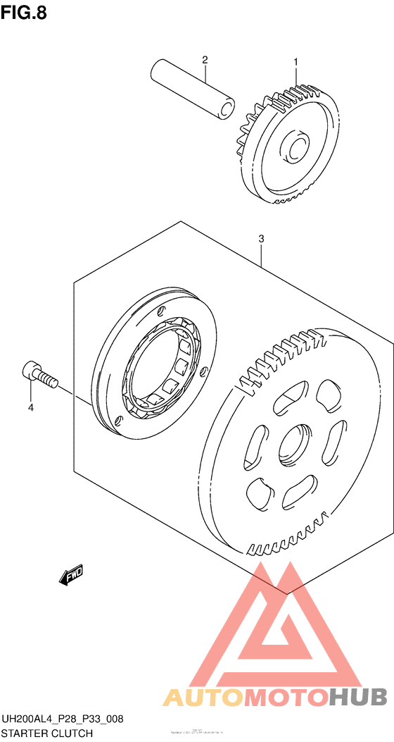 Муфта стартера