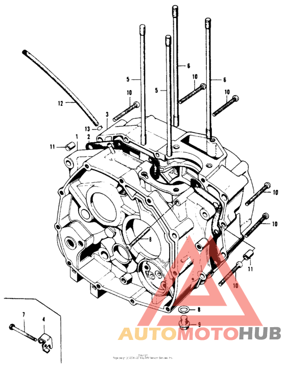 Картер двигателя