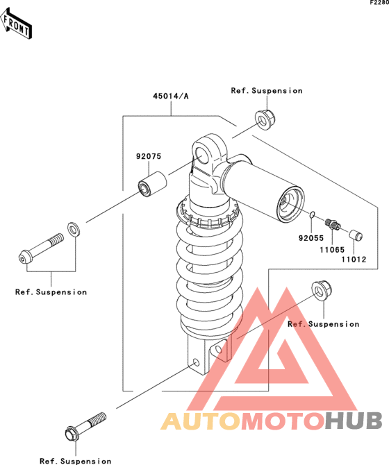 Shock absorber(s)(c7f/c8f)