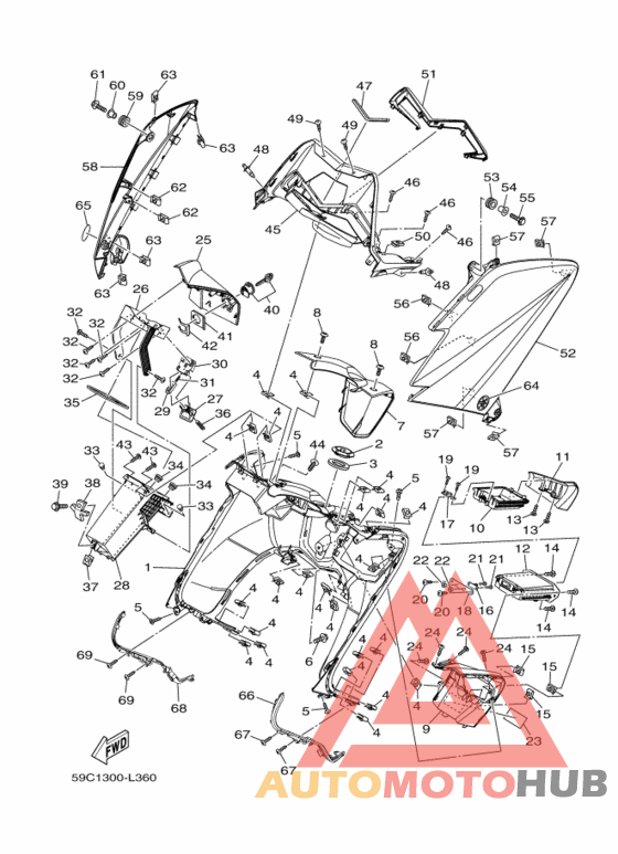 Щиток облицовочный