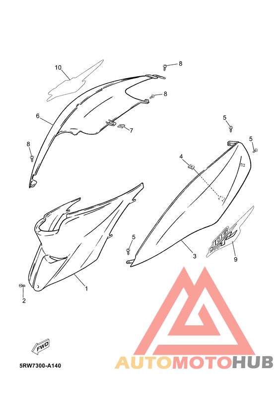 Боковые обтекатели
