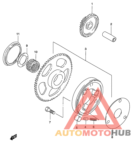 Муфта стартера