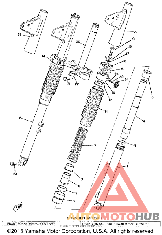 Передняя вилка