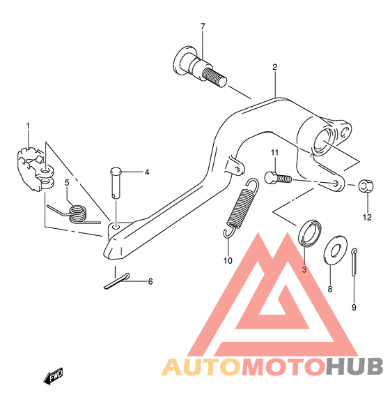 Передний суппорт