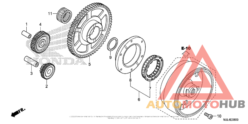 Муфта стартера