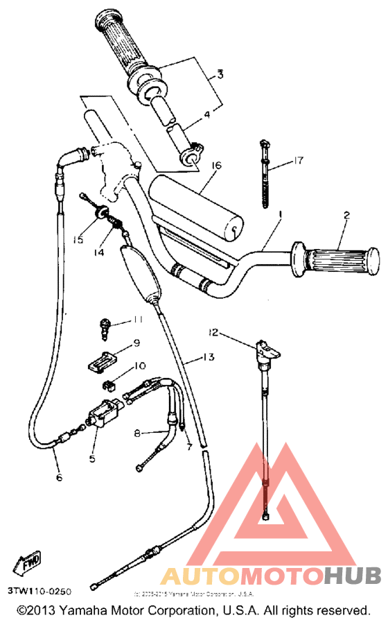 Руль -тросы