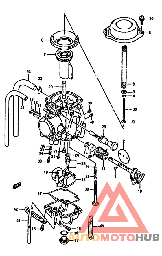 Carburetor assy
