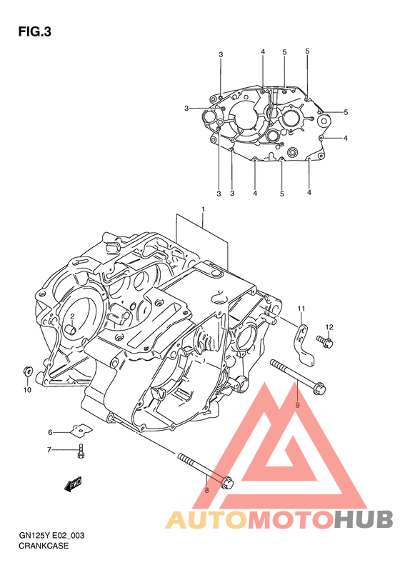 Картер двигателя