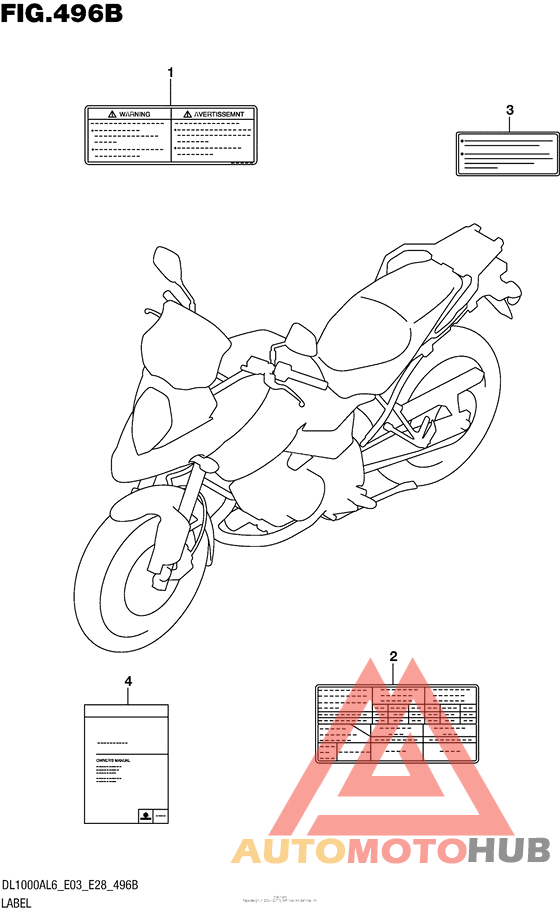 Label (Dl1000Al6 E28)