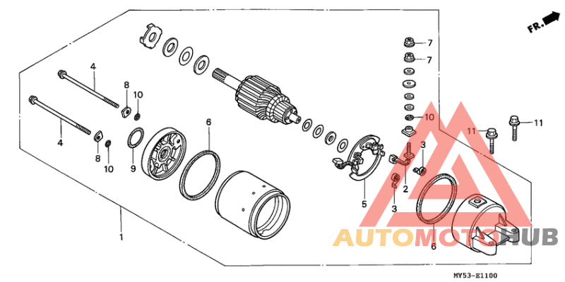 Стартерный мотор