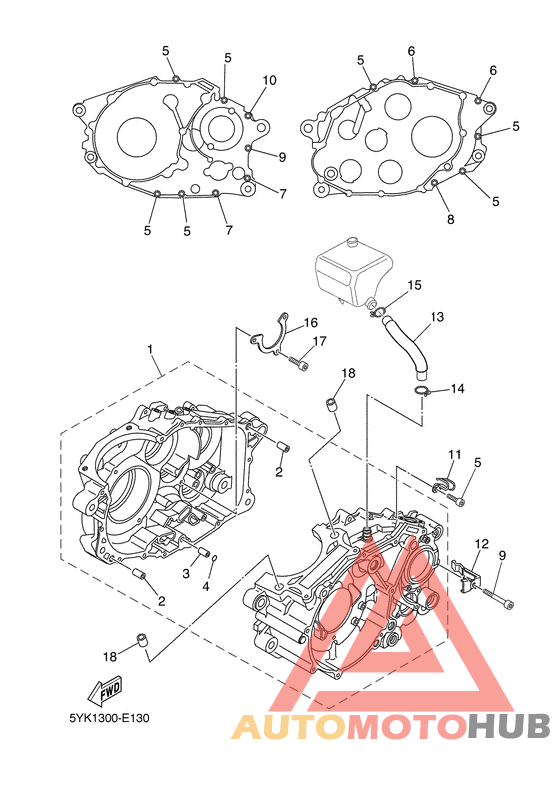 Картер двигателя