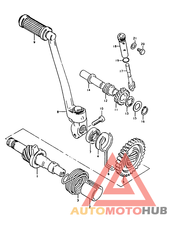 Ножной стартер