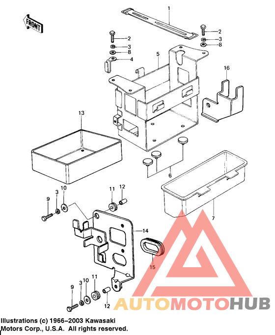 Battery case/tool case
