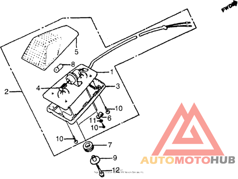 Taillight 83-84