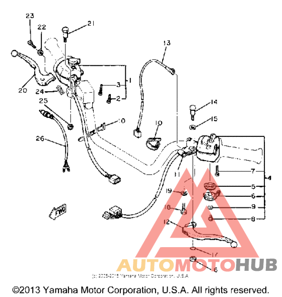 Handle switch-lever