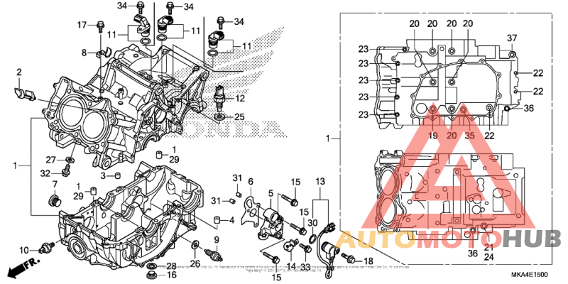 Картер двигателя