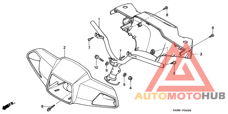 Steering handle/ handle cover
