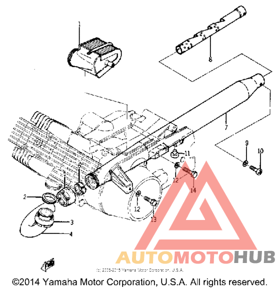Air cleaner - muffler
