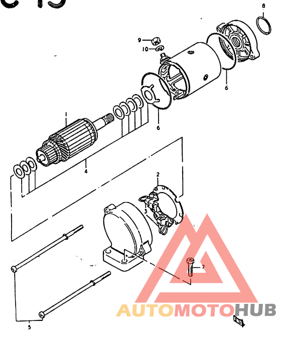 Стартерный мотор