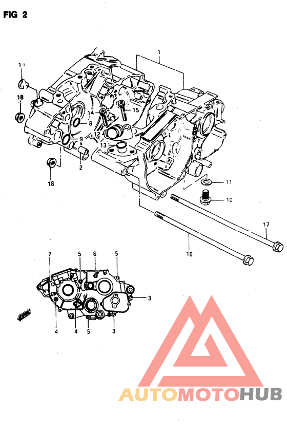 Картер двигателя