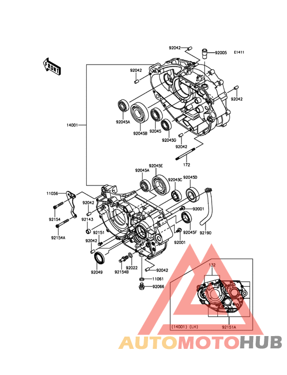 Картер двигателя