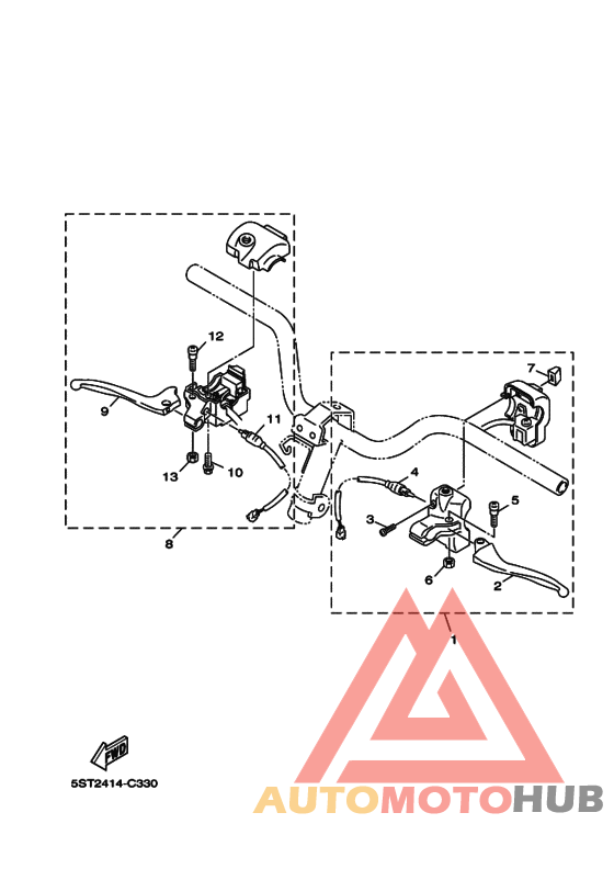Handle switch & lever