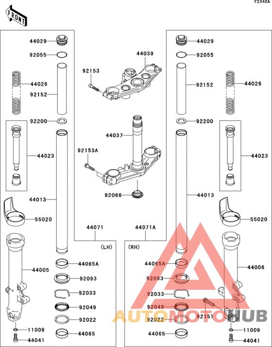 Front fork(k7f)