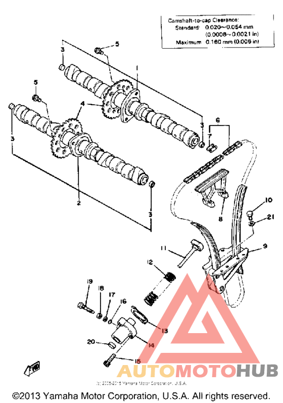 Camshaft - chain