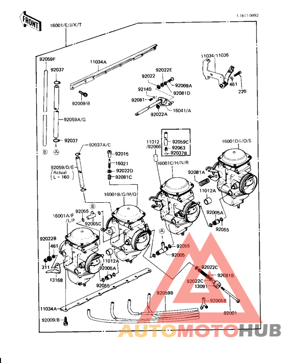 Carburetor assy