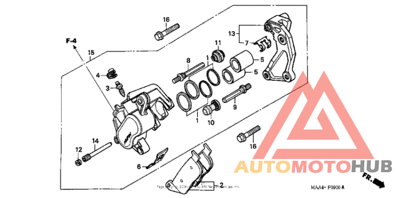 Передний суппорт