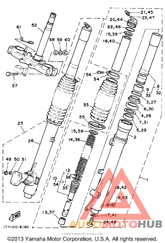 Передняя вилка