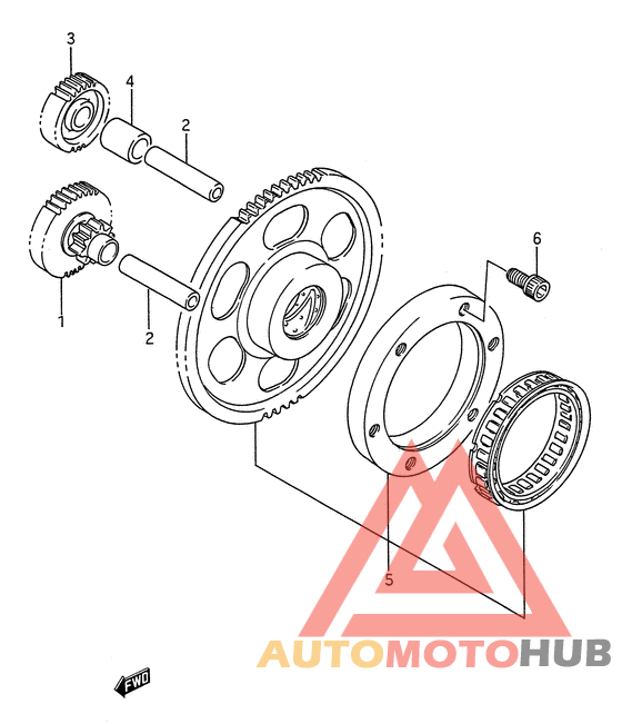 Муфта стартера