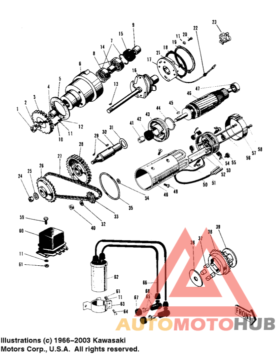 Ignition/generator/regulator