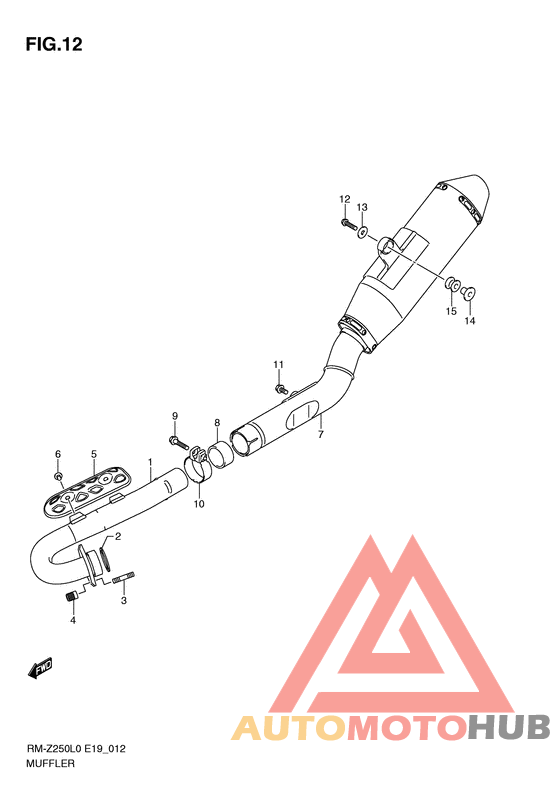 Muffler comp