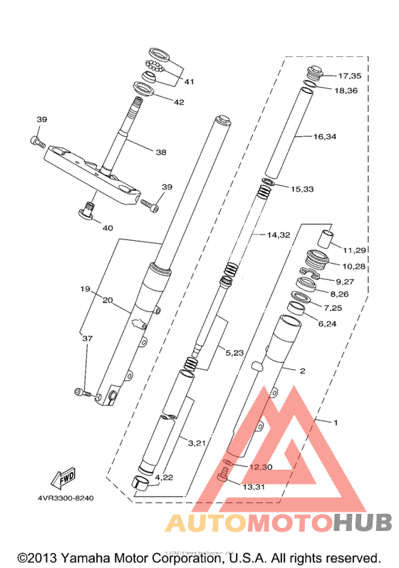 Передняя вилка