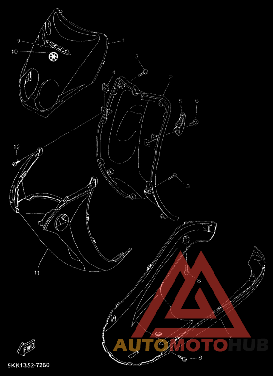 Щиток облицовочный