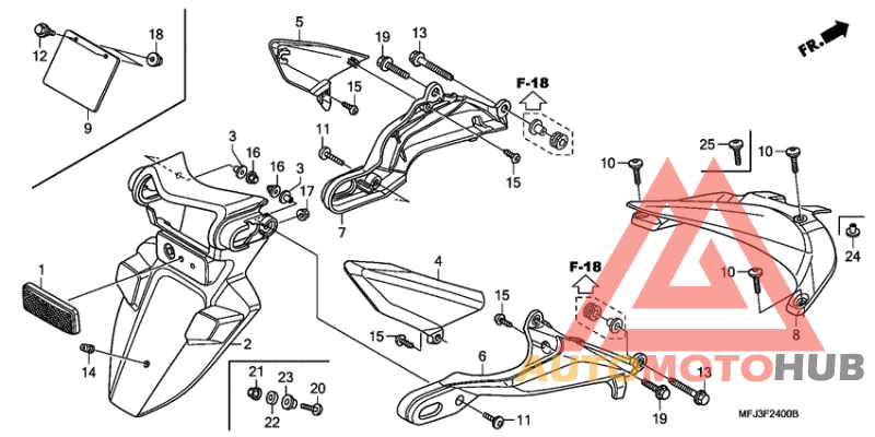 Заднее крыло