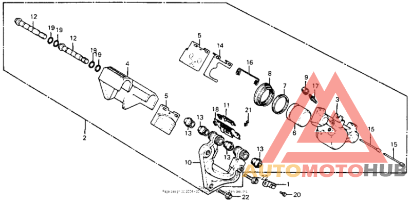 Передний суппорт