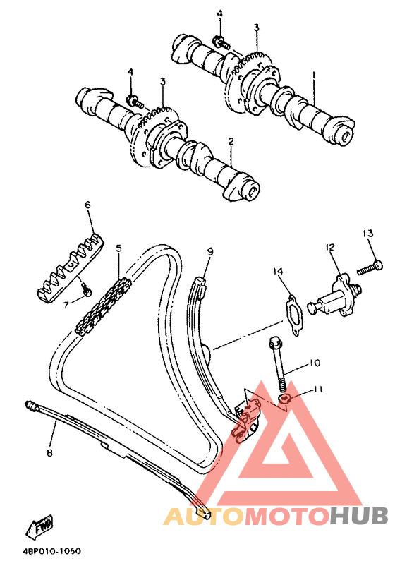 Camshaft. chain