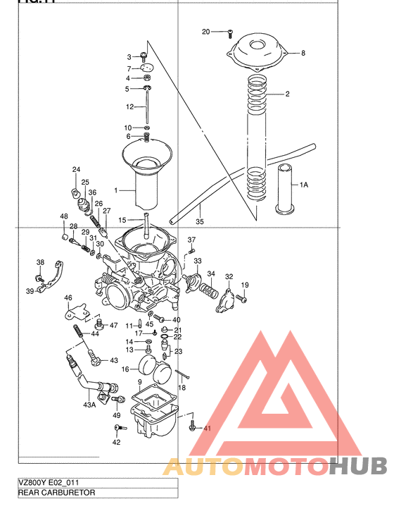 Rear карбюратор