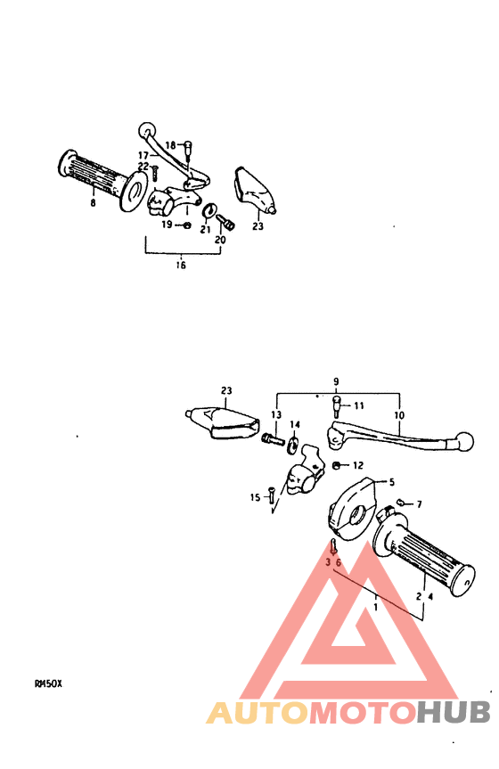 Рулевой переключатель