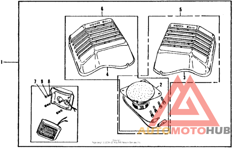 Speaker set (type i & ii audio) 81-82