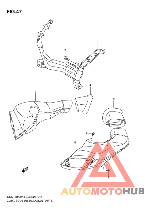 Installation parts