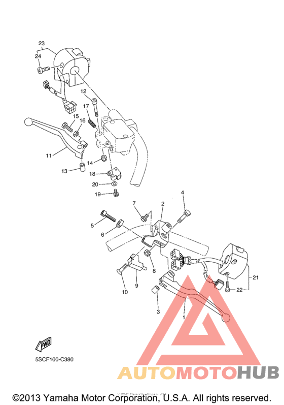 Рулевые переключатели