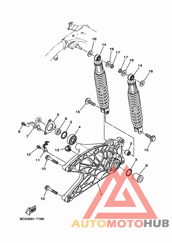 Rear arm & suspension