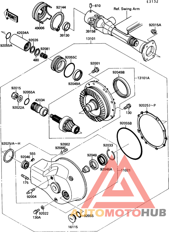Drive shaft/final gear(1/2)