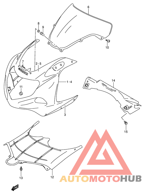 Cowling body